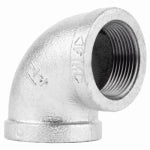 CODA RESOURCES LTD IMP 1-1/4 In. Galvanized Pipe 90 Degree Elbow PLUMBING, HEATING & VENTILATION CODA RESOURCES LTD IMP