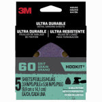3M 3M COLORmaxx 27381 Polishing Pad, 3 in L, 3 in W, Medium, 60 Grit, Aluminum Oxide Abrasive, Cloth Backing TOOLS 3M