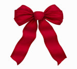 HOLIDAY TRIMS 7LP RED Velvet Bow