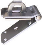 ASSA ABLOY AMERICAS RESIDENTIALI NC Zinc Hinge Hasp, 7-1/4 In.