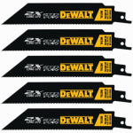 DEWALT DeWALT DWA4186 Reciprocating Saw Blade, 1 in W, 6 in L, 14/18 TPI TOOLS DEWALT   