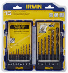 IRWIN INDUSTRIAL TOOL CO Turbomax Drill Bits, 15-Pc.Set TOOLS IRWIN INDUSTRIAL TOOL CO