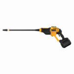 DEWALT DeWALT DCPW550P1 Power Cleaner Kit, 5 Ah, 20 V Battery, 2.2 gpm, 550 psi Pressure, 20 ft L Hose, Black/Yellow OUTDOOR LIVING & POWER EQUIPMENT DEWALT