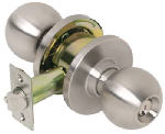 TELL MANUFACTURING INC Ball Knob Storeroom Lockset HARDWARE & FARM SUPPLIES TELL MANUFACTURING INC
