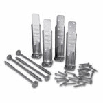 SIMPSON STRONG-TIE Simpson Strong-Tie DTT DTT1Z-KT Deck Tension Tie Kit, 7-1/8 in L, 1-1/2 in W, Steel, ZMAX HARDWARE & FARM SUPPLIES SIMPSON STRONG-TIE