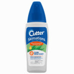 CUTTER Cutter SKINSATIONS 54010-6 Insect Repellent, 6 fl-oz Bottle, Liquid, Water White, Alcohol LAWN & GARDEN CUTTER