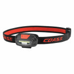 COAST Coast FL13 Headlight, AAA Battery, LED Lamp, 250 Lumens, 68 ft Beam Distance, 13 hr Run Time, Black ELECTRICAL COAST