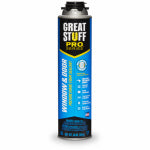 GREAT STUFF Great Stuff 187273 Foam Sealant, Yellow, 20 oz Can PAINT GREAT STUFF