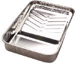 LINZER Linzer RM435 Paint Tray, 13-15/16 in L, 19 in W, 4 qt Capacity, Metal PAINT LINZER