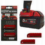 METALMARK INDUSTRIAL INC Magnetic Bit Holders Compatible with Milwaukee M18 Tools, 2-Pk. TOOLS METALMARK INDUSTRIAL INC