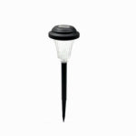 FUSION PRODUCTS LTD. Solar LED Pathway Lights, Black Plastic, 6-Pk.
