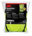 3M 3M TEKK Protection 94617-80030T Reflective Safety Vest, One-Size, Fabric, Fluorescent Yellow CLOTHING, FOOTWEAR & SAFETY GEAR 3M   