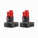 MILWAUKEE ELECTRIC TOOL CORP 2PK M12 XC4.0Ah Battery