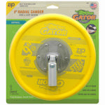 GATOR Gator 6459GA Radial Sander, 9 in L, 9 in W, Coarse, Medium, Ceramic Abrasive TOOLS GATOR