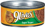 AMERICAN DISTRIBUTION & MFG Canned Cat Food, Super Supper, 5.5-oz.
