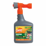 S C JOHNSON WAX Backyard Mosquito Repellent, Hose End, Covers 16,000-Sq. Ft.