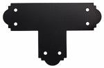 SIMPSON STRONG-TIE Simpson Strong-Tie APT Series APT6 T-Strap Tie, 12 ga, Steel, Black, Powder-Coated HARDWARE & FARM SUPPLIES SIMPSON STRONG-TIE