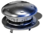 SELKIRK CORPORATION Sure-Temp Chimney Top, Stainless Steel, 8-In. Round