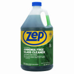 ZEP INC Glass Cleaner, Ammonia Free, 1 Gallon Concentrate