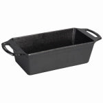 LODGE MFG Lodge BW8LP Loaf Pan, 12 in L, 4.69 in W, 2.88 in H, Cast Iron HOUSEWARES LODGE MFG