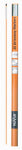 NUVUE PRODUCTS INC Reflex Driveway Marker, Bright Orange Fiberglass, 72-In.