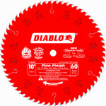 FREUD Fine Finish Blade, 60-Tooth x 10-In.