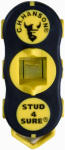 CH HANSON CH Hanson 03040 Magnetic Stud Finder, 1 in Detection, Black/Yellow, Detectable Material: Metal/Wood TOOLS CH HANSON