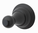 HOMEWERKS WORLDWIDE LLC-IMPORT Vintage Robe Hook, Matte Black