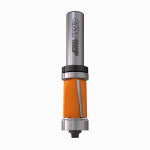 CMT USA Flush Trim Router Bit with Double Bearing, 1 In. Cutting Length, 1/2 In. Shank