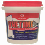 RED DEVIL Red Devil 0542 Lightweight Spackling, White, 0.5 pt Tub PAINT RED DEVIL