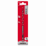MILWAUKEE Milwaukee SHOCKWAVE Impact Duty 48-20-9016 Drill Bit, 5/16 in Dia, 6 in OAL, Wide Flute, 1/4 in Dia Shank, 3-Flat Shank TOOLS MILWAUKEE