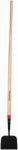 RAZOR-BACK Razor-Back 78202 Sidewalk Scraper, 6 in W Blade, 7 in L Blade, Steel Blade, Wood Handle, White, 54 in L Handle LAWN & GARDEN RAZOR-BACK
