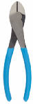CHANNELLOCK Channellock 337 Diagonal Cutting Plier, 7 in OAL, Blue Handle, Ergonomic Handle, 0.81 in W Jaw, 0.79 in L Jaw TOOLS CHANNELLOCK