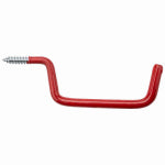 ASSA ABLOY AMERICAS RESIDENTIALI NC Ladder Screw Hook, Vinyl-Coated, 6 In.