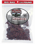 OLD TRAPPER SMOKED PRODUCTS Peppered Beef Jerky, 4 oz. HOUSEWARES OLD TRAPPER SMOKED PRODUCTS