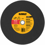 DEWALT DEWALT DW8020 Cutting Wheel, 14 in Dia, 1/8 in Thick, 1 in Arbor, Aluminum Oxide Abrasive TOOLS DEWALT