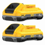 BLACK & DECKER/DEWALT DEWALT 20V MAX* XR POWERPACK��� 4Ah Battery (2 PK) TOOLS BLACK & DECKER/DEWALT