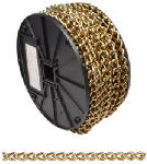 APEX TOOLS GROUP LLC #2 Brass Machine Chain, 70 Ft.