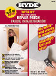 HYDE TOOLS Wet & Set Drywall Repair Patch, 5 x 15-In. PAINT HYDE TOOLS