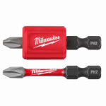 MILWAUKEE ELECTRIC TOOL CORP 3-Pc. Shockwave Impact Duty Magnetizer Attachment & PH2 Bit Set TOOLS MILWAUKEE ELECTRIC TOOL CORP