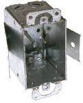 RACO INCORPORATED Old Work Switch Box, 3 x 2-1/2 In. Deep