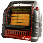 MR HEATER Mr. Heater Big Buddy F274805 Portable Heater, 2 or 20 lb Tank, Propane, 4000 to 18,000 Btu/hr BTU, Red APPLIANCES & ELECTRONICS MR HEATER