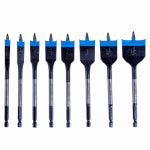 J S PRODUCTS 8-Pc. Stinger Spade Woodboring Drill Bit Set TOOLS J S PRODUCTS