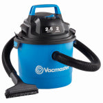 CLEVA INT'L TRADING LTD Wall-Mount Compact Wet/Dry Vac, 2 Peak HP, 2.5 Gallons TOOLS CLEVA INT'L TRADING LTD