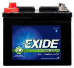 CONTINENTAL BATTERY SYSTEMS 12-Volt Cutting Edge Lawn Tractor Battery, Left Side, 190 Amps OUTDOOR LIVING & POWER EQUIPMENT CONTINENTAL BATTERY SYSTEMS