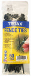TENAX CORPORATION Tenax 50 Pcs. 7 In. Black Fence Ties