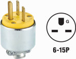 LEVITON MFG CO YEL ARMORED PLUG