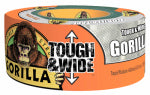 GORILLA GLUE COMPANY Tough & Wide Tape, Silver, 2.88-In. x 30-Yds.