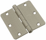 ASSA ABLOY AMERICAS RESIDENTIALI NC Door Hinge, Interior, Satin Nickel, 3-1/2 In.