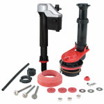 KORKY Korky 4010MP/PK Toilet Repair Kit, Plastic/Rubber, Black/Red, For: Fix Leaking, Noisy or Running Toilet in 1 Trip PLUMBING, HEATING & VENTILATION KORKY